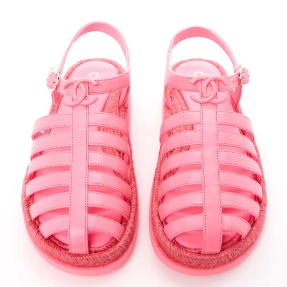 Chanel gladiator sandals NIB size 38